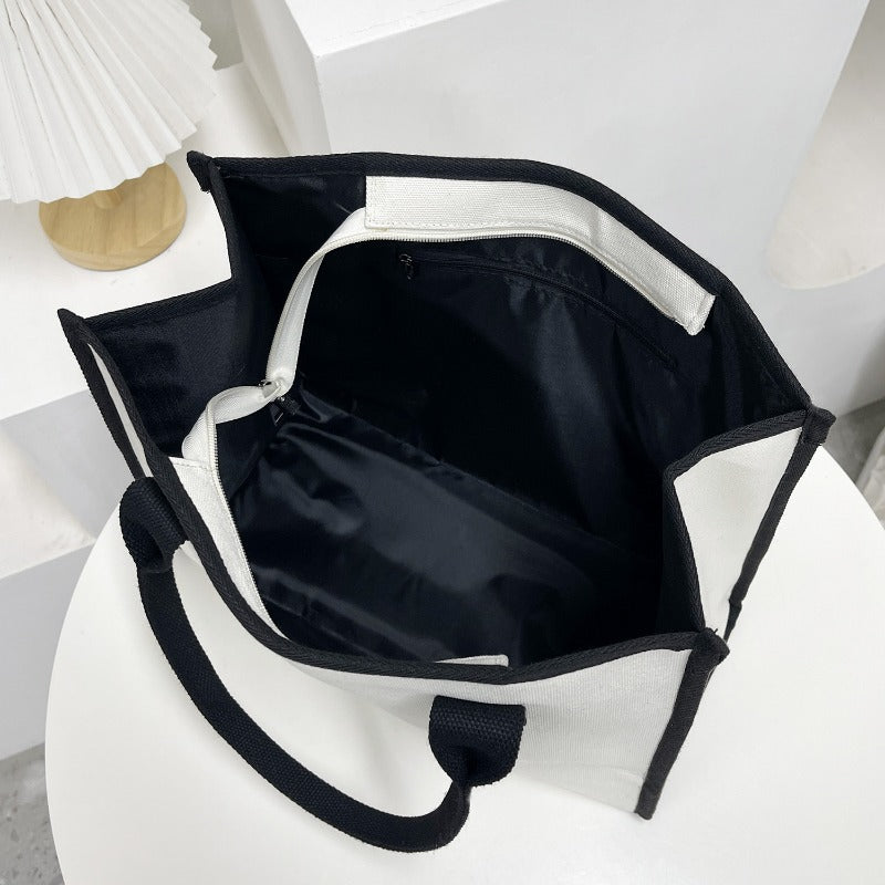 Wholesale Portable Large Capacity Canvas Fashionable All-match Tote Bag